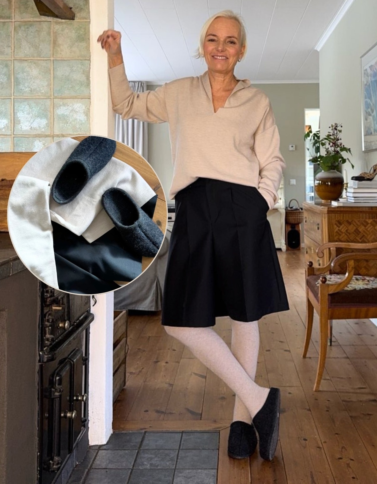 Ulle Original Black Melange